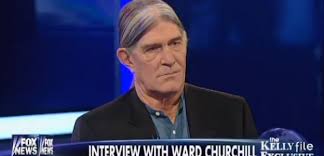 Ward Churchill as seen in his interview with Megyn Kelly