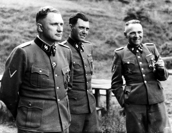Three evil SS men who murdered 1.1 million people at Auschwitz