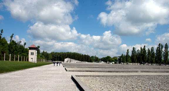 The former Dachau camp looks like this today