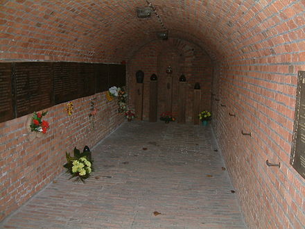 Gas chamber at Fort VII (photo from Wikipedia page)