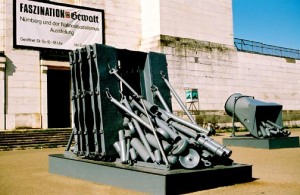 Sculpture in front of Museum